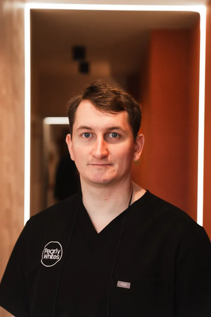 Dr Rohan Shaffery at Pearly Whites in Fulham